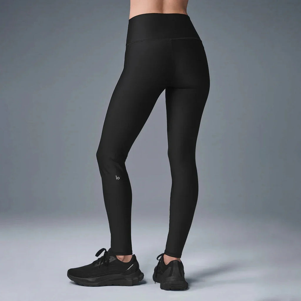 Summer High-Waisted Yoga Pants Stretch Quick-Dry Workout Leggings for Running Cycling Gym Fitness