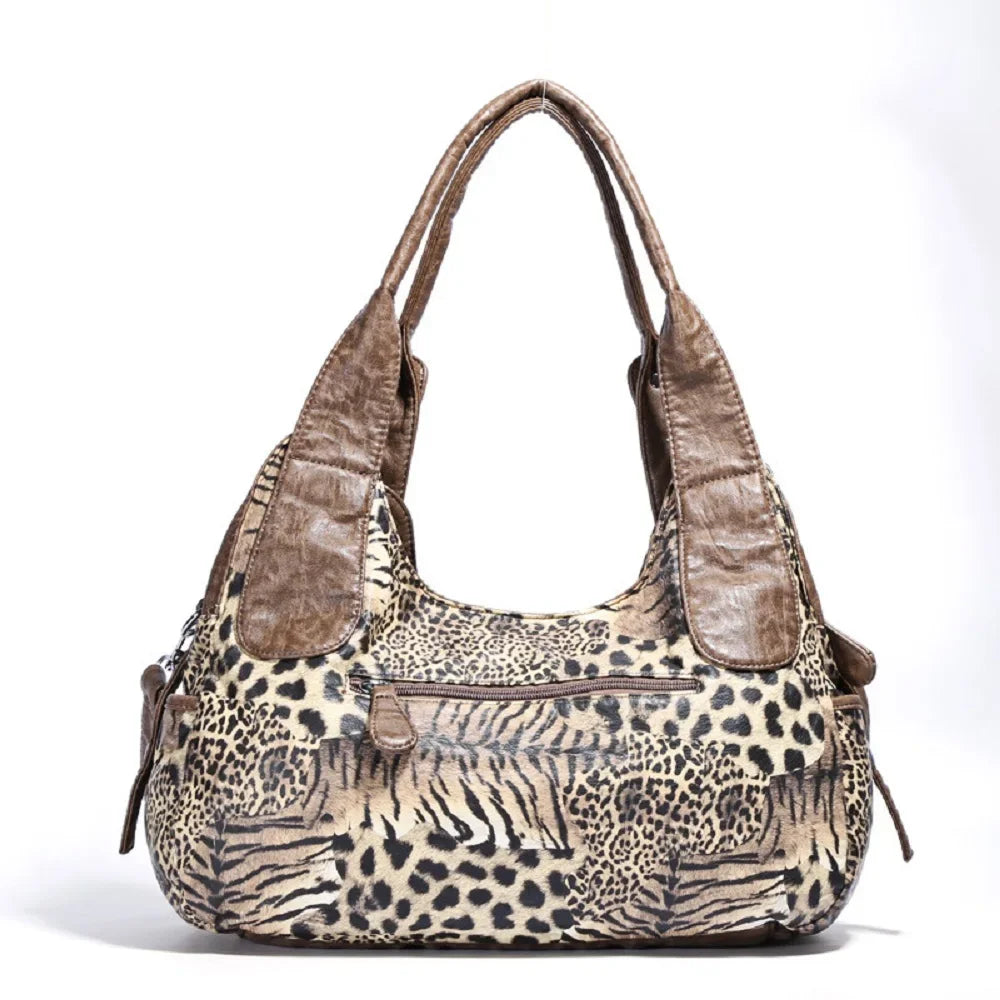 Women Handbags Fashion Shoulder Bag Large Tote Top-handle Shopping Pack Multifunctional Satchel Lady Hobos  Big Purse