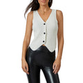 Top for Women Fashion V-Neck Summer Tank Tops Knitted Cardigan Clothing Crop Tops 2025 Basic Camisole for Female