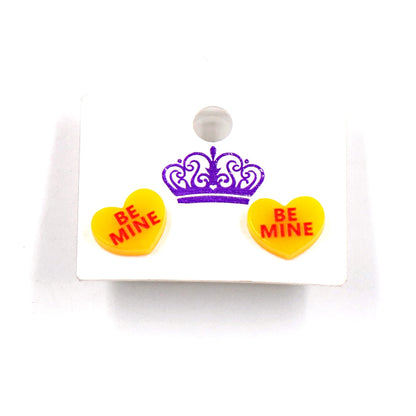 ST065 Acrylic Caterpillar Dangle Earrings Summer Earrings Glitter Acrylic Earrings