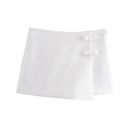 Bow Backless Vest Women Summer Sleeveless Halter Hollow Top Elegant Slim Skirt New Y2k Female Tanks Short Top Office