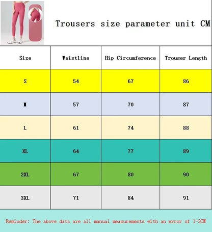 High Waisted Yoga Pants for Women, Seamless Quick Drying, Tight Fitting Running and Fitness Pants, Hip Lifting Exercise Yoga Clo