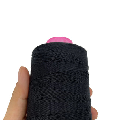 Thick Black Weaving Thread 100% Polyester for Making Wig Sewing Hair Weft Hair Extension Sewing Thread for Women