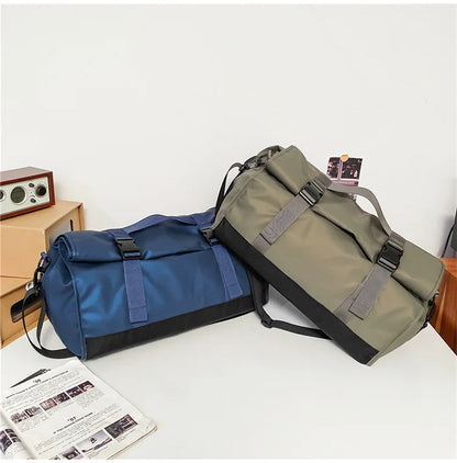 Fashion Travel Bags For Women Large Capacity Men's Sports bag Waterproof Weekend Sac Voyage Female Messenger Bag Dry And Wet