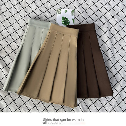 Women's Skirt Fashion Summer  High Waist Black a Line Mini Pleated Short  Skirts for School Girls Korean Style Ladies  Clothing