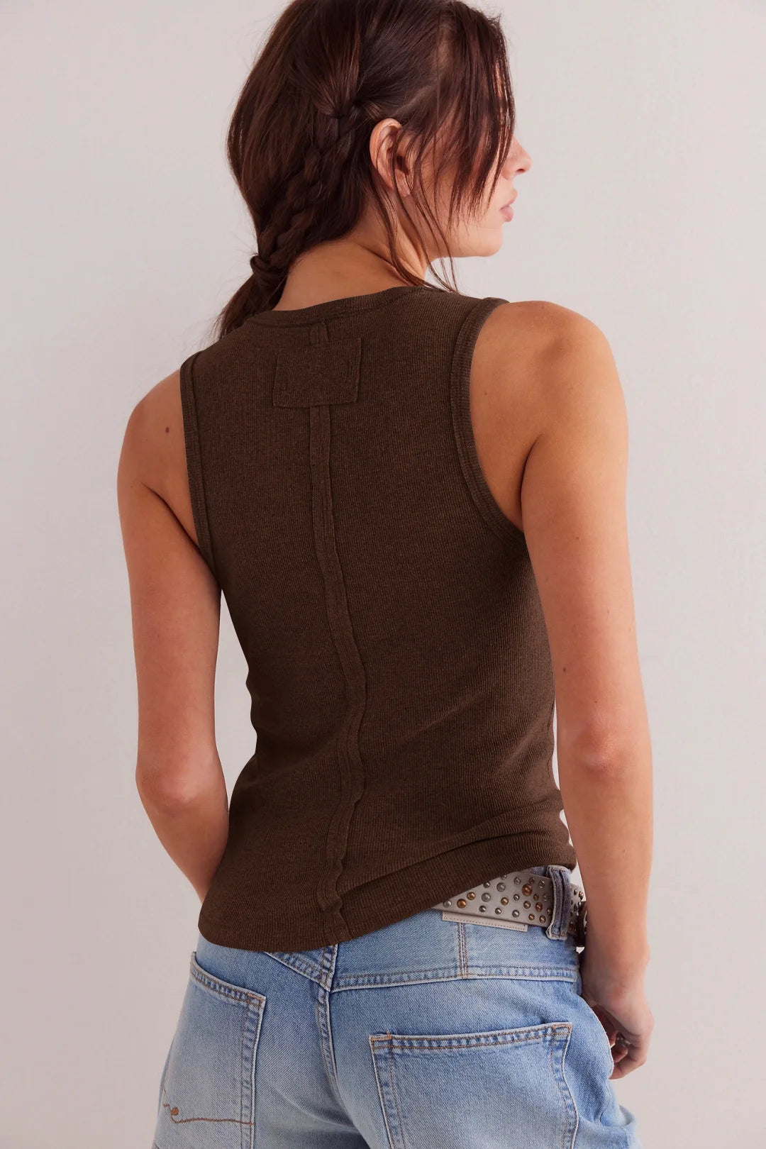 Workout Tops For Women Racerback Basic Summer Tank Tops Sexy V Neck Fitted Sleeveless Shirts Y2K Casual Wear Ribbed Basic Tops