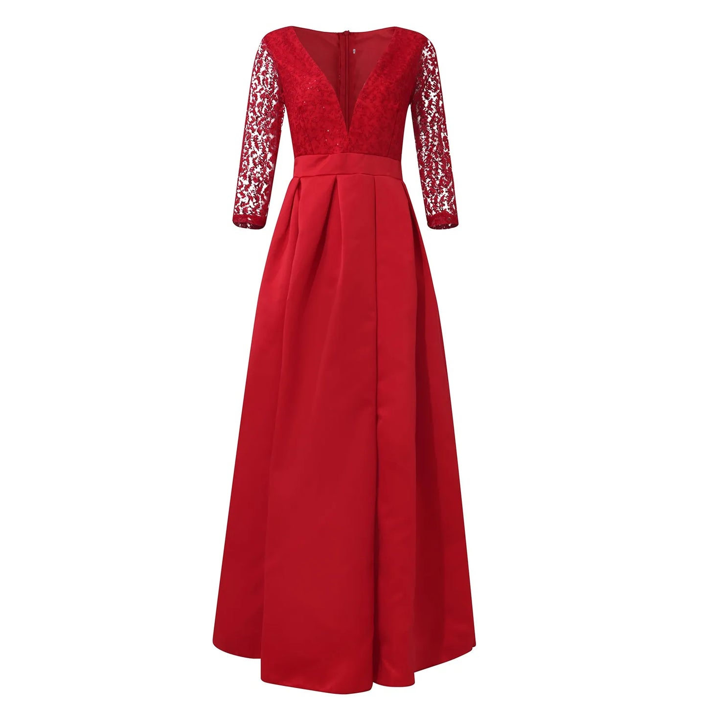 Women'S Elegant Evening Dresses Women'S Fashionable Long Dresses Trailing Evening Dresses Solid Color Floor-Length Dresses