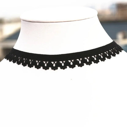 Gothic Choker Necklaces for Women Clavicle Collares Fashion Jewelry Bijoux Colier Necklaces Smile Pendants Fashion Neck Jewelry