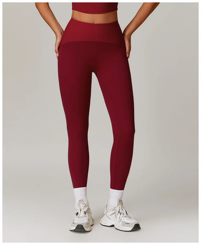 Women Gym Yoga Pants Fitting Woman Training Exercise Sports  Leggings Fitness Women Push Up Clothing Splicing together Tights