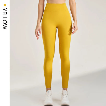 Women's High Waist Yoga Pants Peach Butt Stretch Leggings Outdoor Quick Dry Sweatpants Running Fitness No Trace Pants