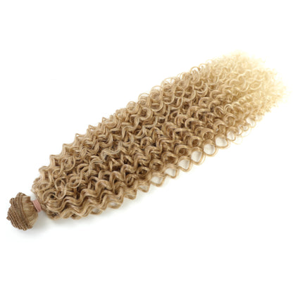 Synthetic Curly Hair Bundles Water Wave Hair Weave  Hair Extensions High Quality Weaving heat Temperature Hair