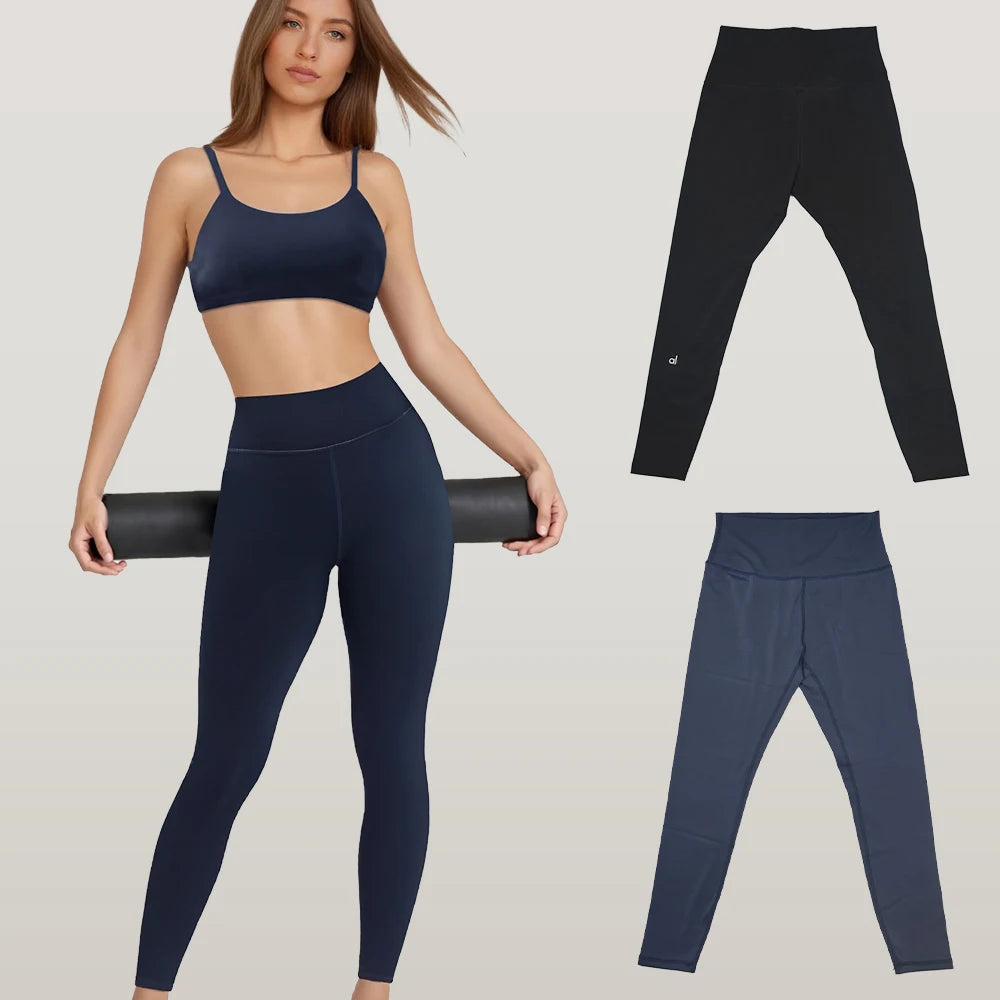 Women Yoga Pants Gym Pilates Seamless Sports Clothes Stretchy High Waist Athletic Exercise Fitness Leggings