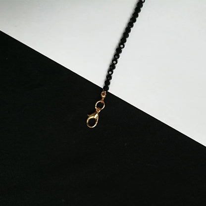 Fashion Brand Simple Black Beads Short Necklace Female Jewelry Women Choker s Bijoux Femme Ladies Party  2024
