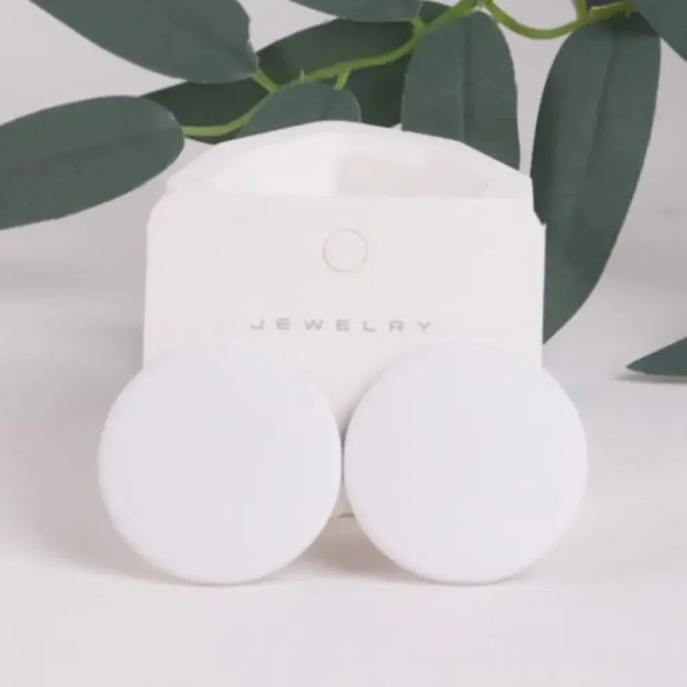 High Quality Exaggerated Acrylic Round Earrings Colorful Dangle Earrings Simple And Versatile Earrings Fashion Earrings