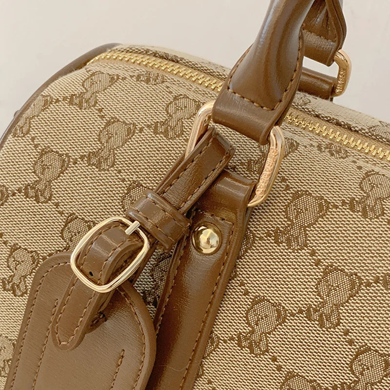 New Women Pillow Bag Large Capacity Fashion Lightweight Luggage Travel Bag Designer Retro Female Handbag Shoulder Crossbody Bags