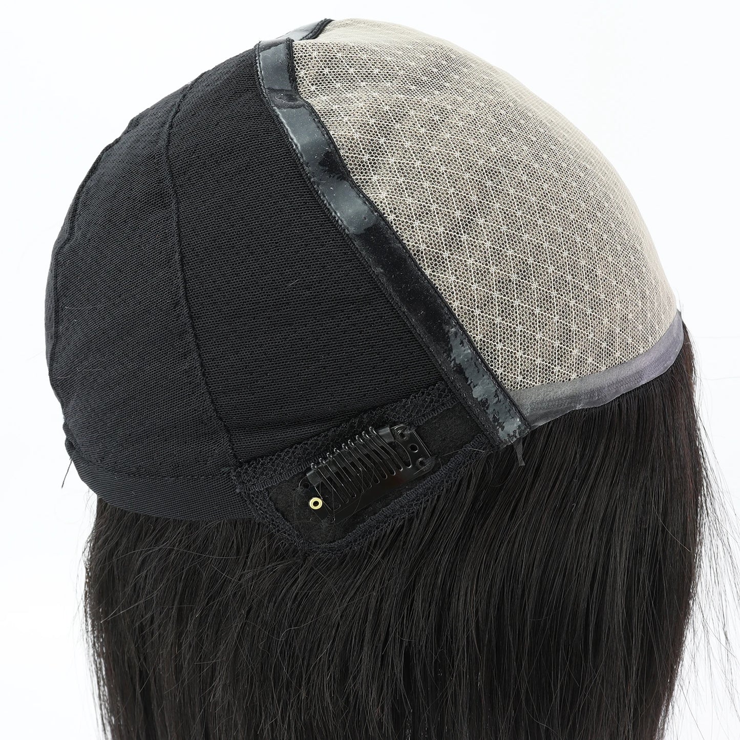 6x6“ Silk Top Full Lace Wig with PU front Real Virgin European Human Hair Wig for Women Silk Base with Elastic Net Wear to go