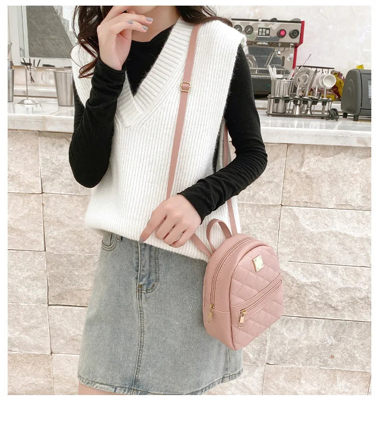 Women's bag 2024 ladies bags double pocket embroidered fashionable small book bag women's shoulder bag