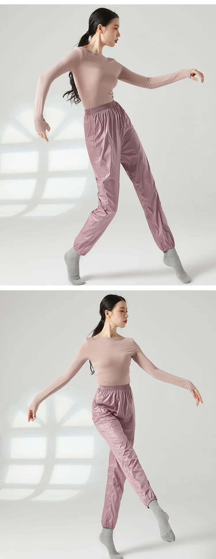 Ballet Pants Woman Yoga Leggings Fitness Yoga Pants Girls Sport Pants Dance Pants Nylon Dance Warm Up Fitness Pants Women