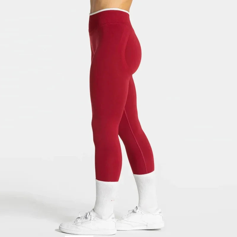 New Seamless Yoga Legging for Women Scrunch Butt Lifting Gym Legging Workout Yoga Pants Low Ribbed Waistband Sports Tights