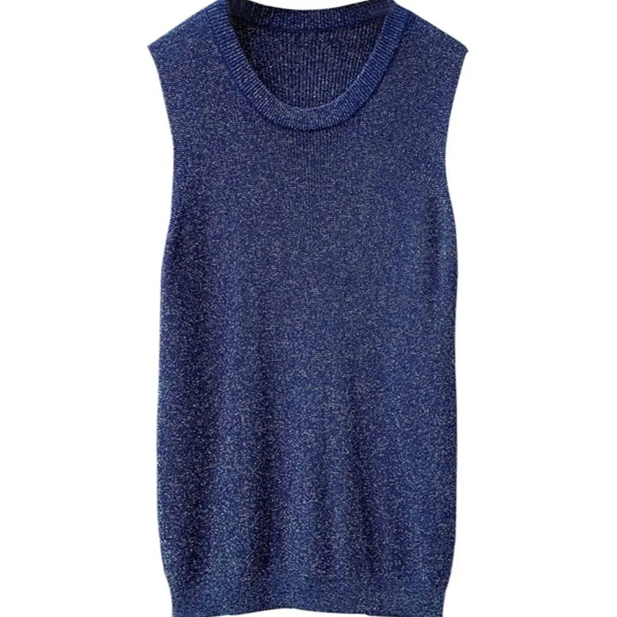 Summer Spring Fashion Tank Top Women Sleeveless Knitted T-Shirts Female Elastic Slim Casual Vests Tops Camis Pullover Shirts