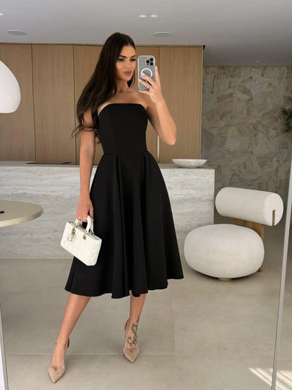 Womens Sleeveless Dresses Ball Gown Dress Elegant  Lady Dress Loose Clothes