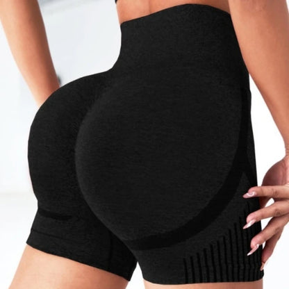 Women Yoga Shorts Women High Waist Workout Shorts Lift Butt Fitness Pants Sportswear Fitness Yoga Push Up Yoga Gym Running Short