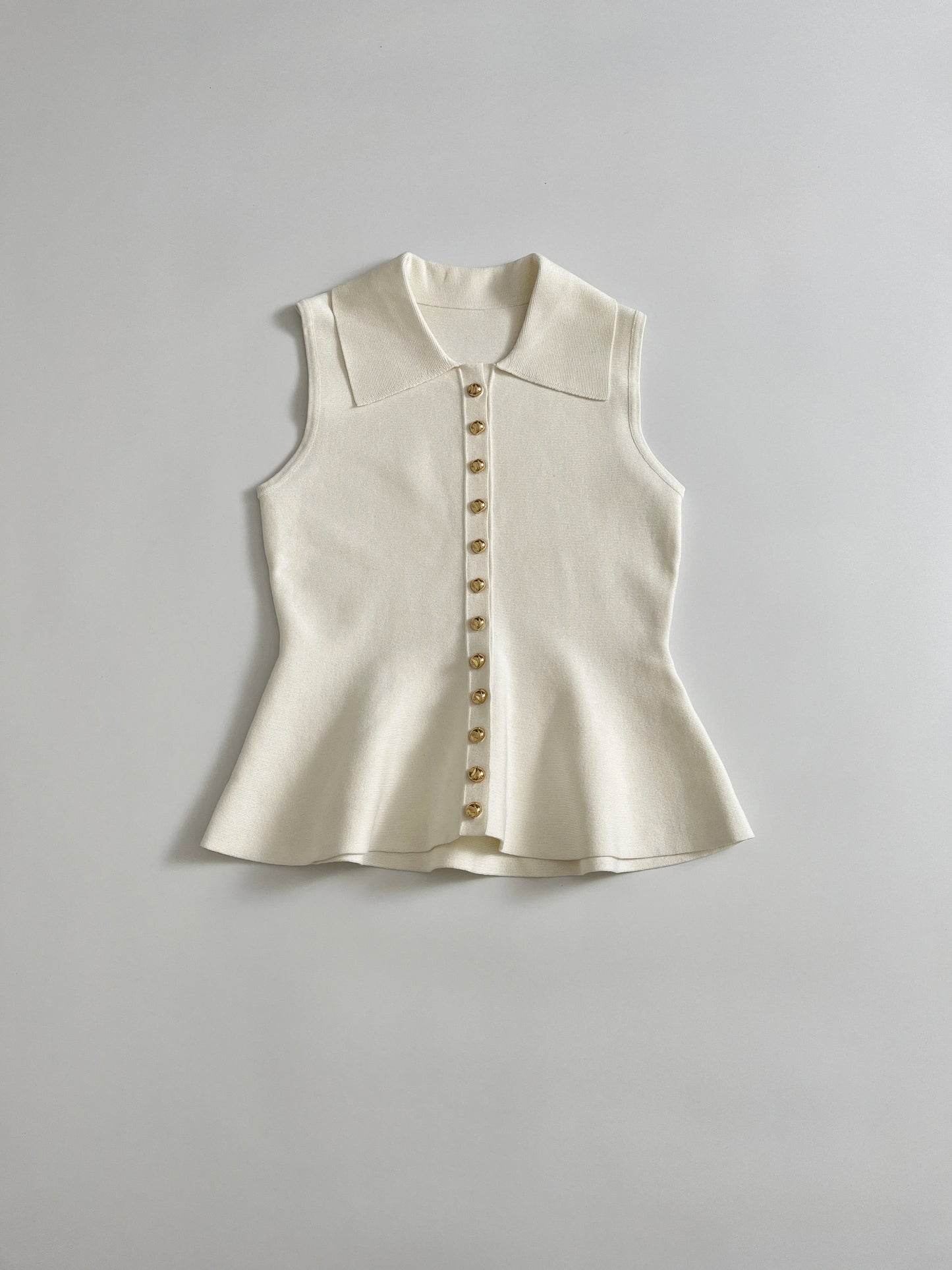 Women's clothing 2025 summer new product fashion European and American style short skirt style knitted vest top