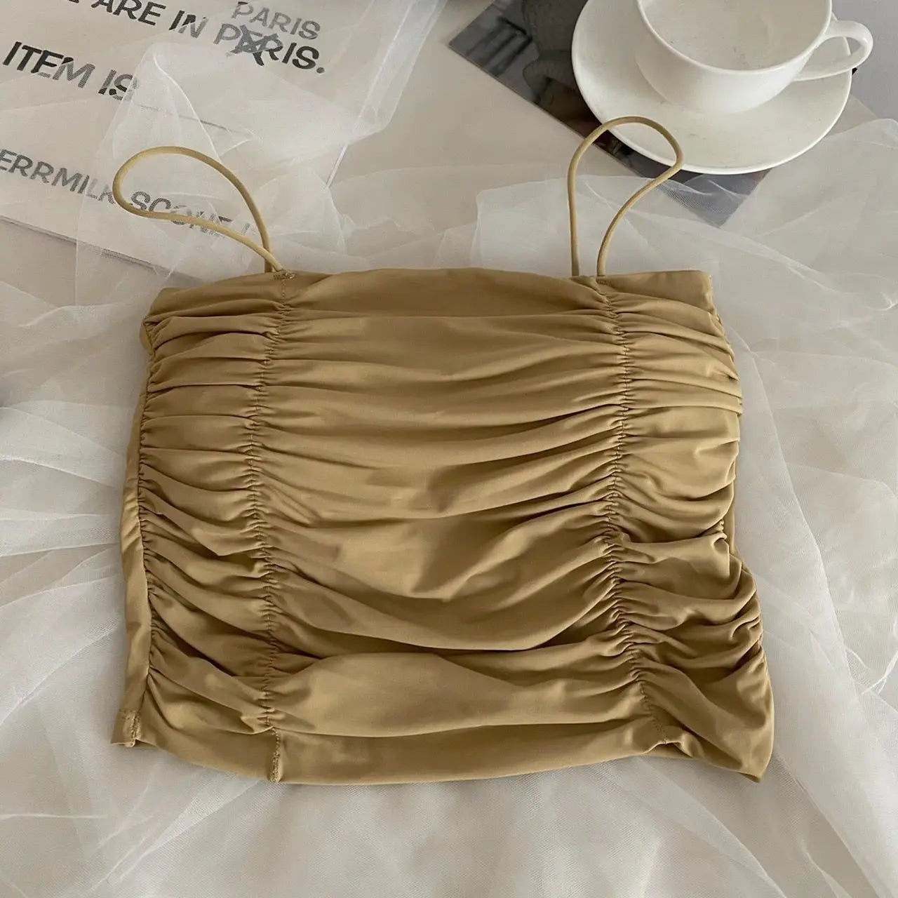 Women Crop Tops Sexy Tank Top For Lady Summer Tube Tops With Cups Female Underwear Lingerie Woman Clothing Girls Camisole Vest