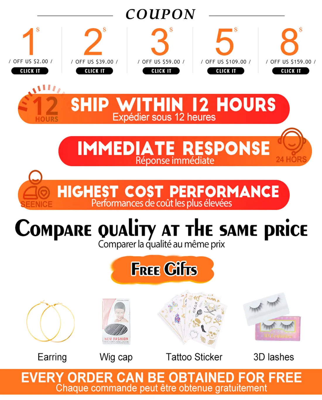 WIGERA  Highlight Synthetic Wigs Short Straight  Pixie Cut Hair Bob Wig Honey Gold Mix Black  Hair For Woman