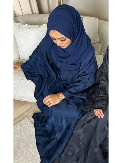 Muslim Dress Women Eid Abaya Turkish Kaftan Vestidos Arabic Long Robe Ramadan Morocco Dubai Abayas Jalabiya Modest Dresses