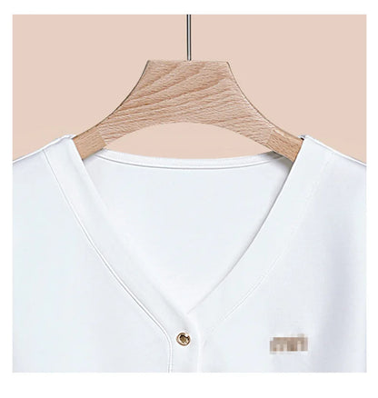 Tops Woman 2024luxury Designer Korean Fashion Summer Outfit T Shirts for Women 2024 White Shirts Y2k 3xl