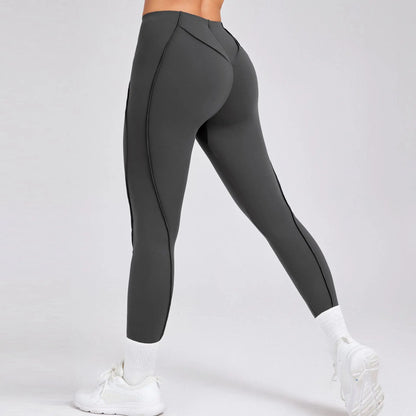 Yoga Leggings Women Fitness Running High Waist Slim Pants Push Up Sport Scrunch Butt Legging Gym Athletic Jogging Workout Pants