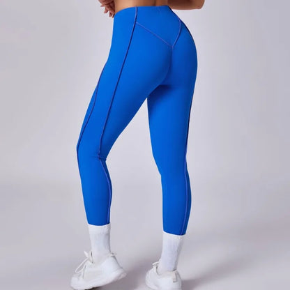 Seamless Yoga Leggings Pants Sports Fitness High Waist Peach Hip Raise Training Trousers Running Workout Gym Leggings for Women