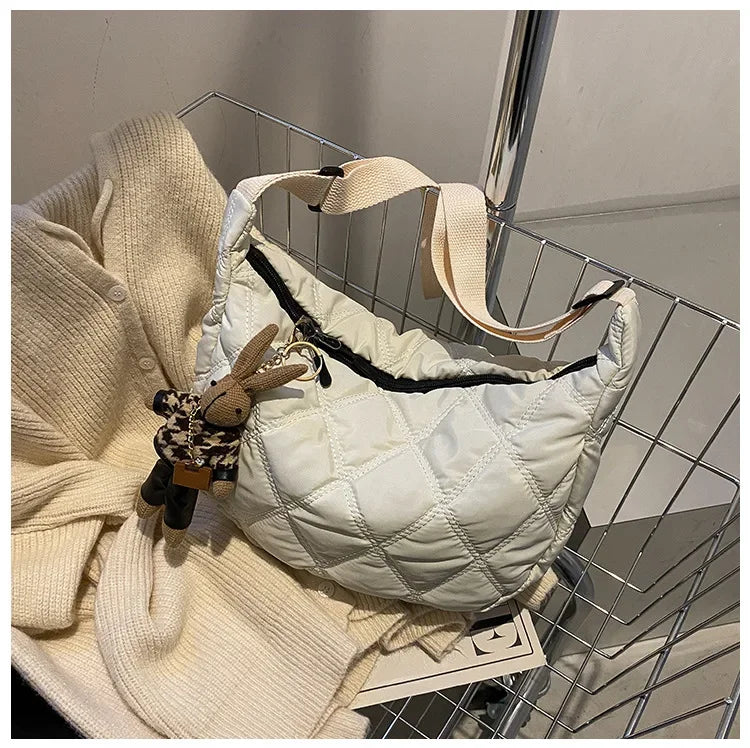 Embroidery Crossbody Bags for Women Large Capacity Handbags Shoulder Messenger Bag Female Popular Fashion Hobos Shopper Bag Sac