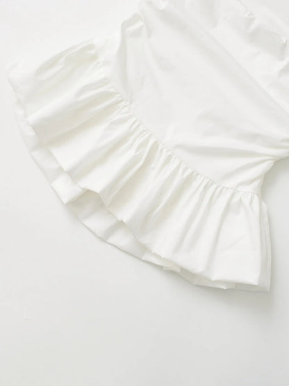 European and American 2025 new women's clothing European and American style fashionable sexy tube top