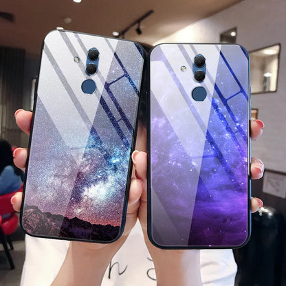 Custom Glass Phone Case for iPhone 13 14 12 7 8 Plus X 11 Pro XS MAX XR 6 SE 6s Cover DIY Customized Design Picture Name Photo