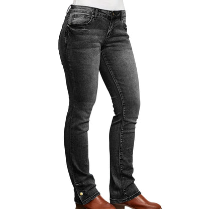 Women's Classic Denim Pants Fashion Vintage Low Waist Skinny Denim Trousers Daily Causal Versatile Trendy Streetwear Jeans