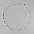 S925 Sterling Silver Necklace Bead Chain Beautiful SimpleMulti Round Bead Pendant For Women Wedding Fine Jewelry Christmas Gifts