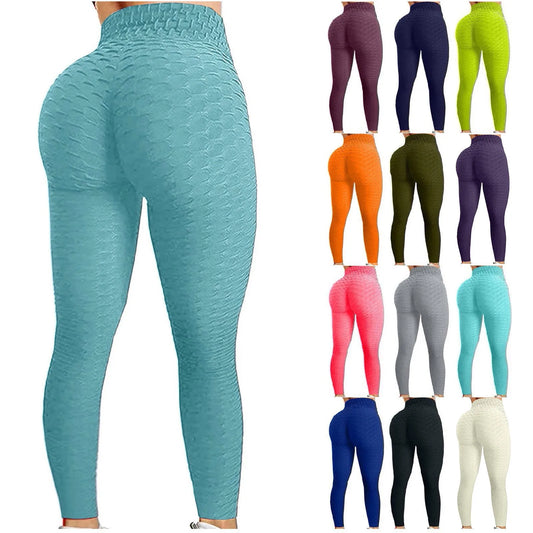Yoga Leggings Women Fitness Running High Waist Slim Pants Push Up Sports Gym Quick Dry Jogging running Female Workout long pants