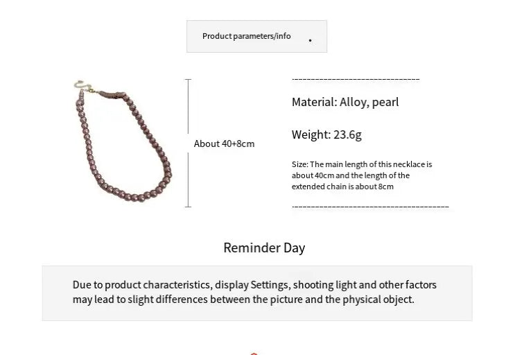 Imitaition Pearl Necklace for Women Simple Fashion Collarbone Chain White Choker Necklaces Designer Wedding Jewelry Wholesale