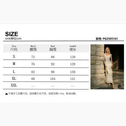 Fashion Women Dresses Exquisite  Chic Prom Gowns High Quality Elegant Sleeveless Ankle Length Slim Fit Evening Party Dresses