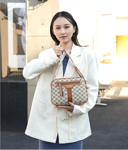 Women's Bag 2025 New Spring Versatile Fashion Crossbody Bag Simple and Premium Single Shoulder Mobile Small Square Purse Handbag