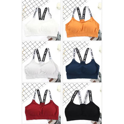 Women Sexy Sports Bra Tops For Gym Top Fitness Yoga Female Pad Sportswear Vest Tank Tops Sport Push Up Sports Bras Underwear