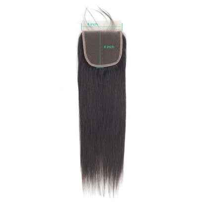 Straight 4x4 5x5 6x6 Closure Human Hair 13x4 Ear To Ear Transparent Frontal Lace Only 2x6 HD Lace Closure 3-5 Days Delivery