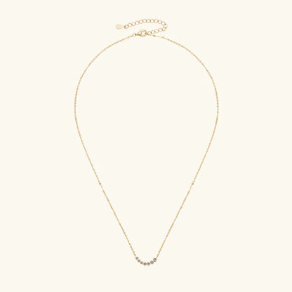 Lnngy Collares Mujer 925 Sterling Silver Clavicle Necklace For Women Exquisited 7 Stones Moissanite Pendant Necklaces Jewellry