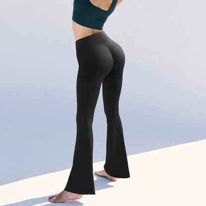 Women's Yoga Pants High Waist Bootcut Flared Leggings Workout Fitness Casual Wear Comfortable  Activewear Yoga Flared Pants Wome