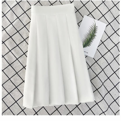 Women's Skirt Fashion Summer  High Waist Black a Line Mini Pleated Short  Skirts for School Girls Korean Style Ladies  Clothing