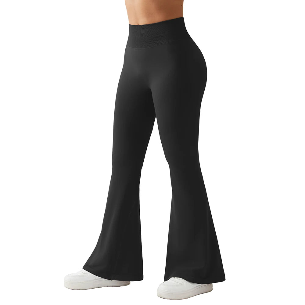 Women's Yoga Pants High Waist Bootcut Flared Leggings Workout Fitness Casual Wear Comfortable  Activewear Yoga Flared Pants Wome