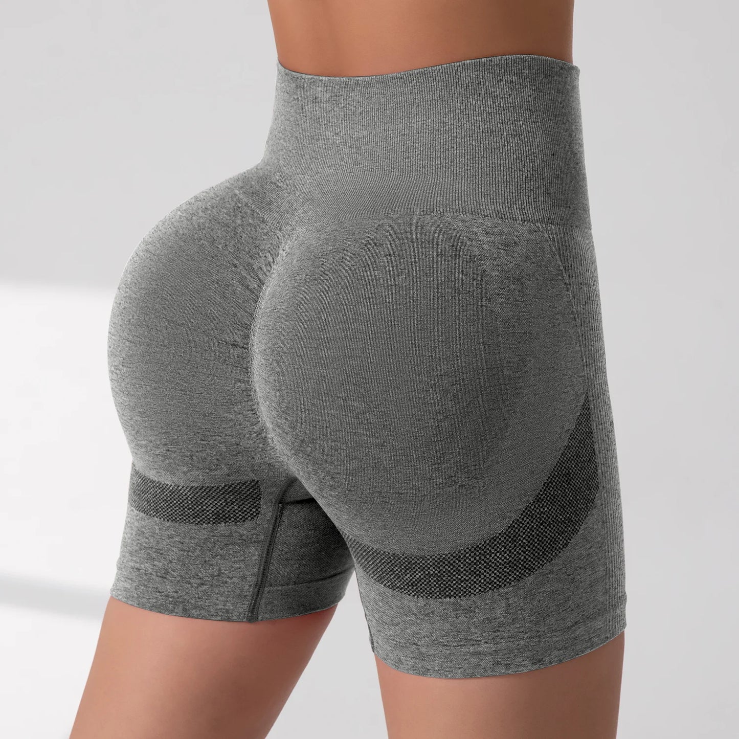 Women Yoga Shorts Legging High Waist Workout Shorts Fitness  Lift Butt Fitness Ladies Gym Running Short Pants Sportswear