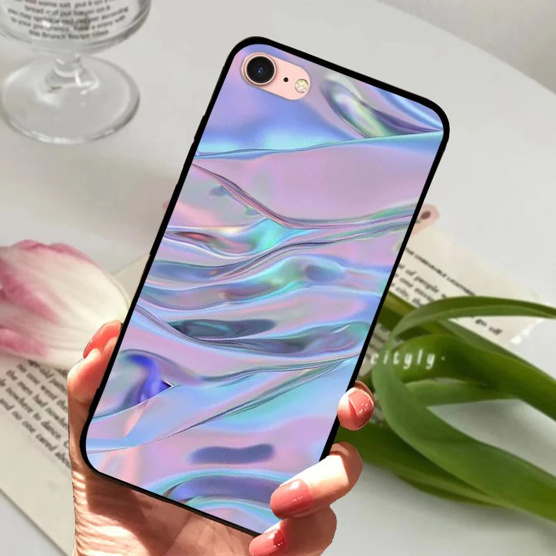 For iPhone 6S 6 Case Silicone Soft Back Phone Cover For iPhone 7 7Plus 6 6S Plus Silicon Cases For iPhone 8 8 Plus Fundas Bumper